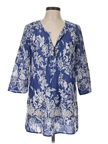 Soft Surroundings 3/4 Sleeve Blouse (view 1)