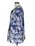 Soft Surroundings Blue 3/4 Sleeve Blouse Size L (estimated) - photo 5
