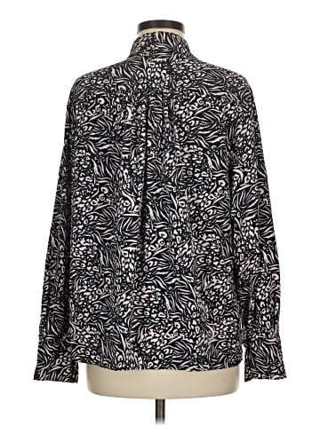Topshop Long Sleeve Blouse (view 2)