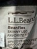 L.L.Bean Solid Blue Jeans Size 10 - photo 7