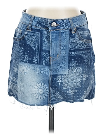 No Boundaries Denim Skirt (view 1)
