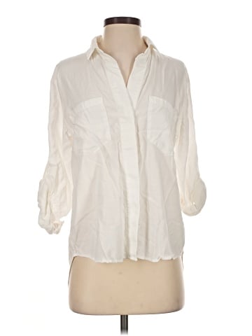 Cloth & Stone 3/4 Sleeve Button-Down Shirt (view 1)