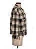 Zara 100% Viscose Tweed Gold Coat Size XS - photo 4