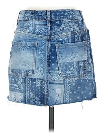 No Boundaries Denim Skirt (view 2)