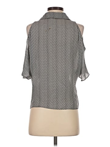 Parker Short Sleeve Silk Top (view 2)
