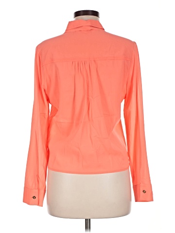 Drew Long Sleeve Silk Top (view 2)