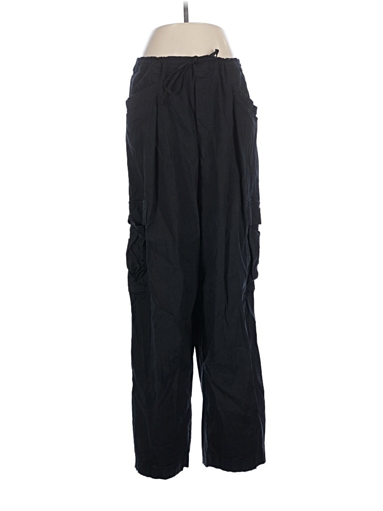 Pre-owned Athleta Cargo Pants In Black