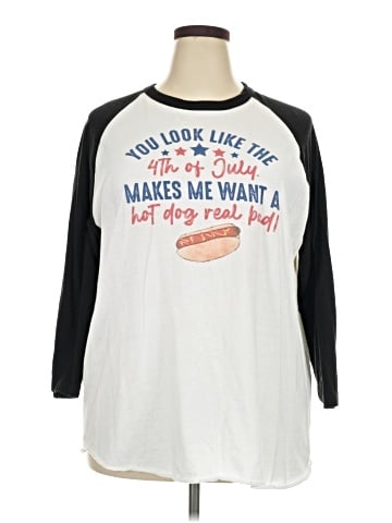 Tultex 3/4 Sleeve T-Shirt (view 1)