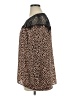 Apt. 9 100% Polyester Animal Print Brown Long Sleeve Blouse Size XL - photo 5