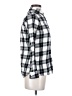 Old Navy 100% Cotton Plaid Silver Long Sleeve Button-Down Shirt Size XS - photo 4