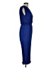 DKNY 100% Polyester Blue Cocktail Dress Size 12 - photo 4