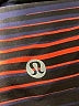 Lululemon Athletica Stripes Red Athletic Shorts Size 10 - photo 3