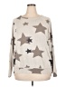 Buffalo by David Bitton Stars Silver Pullover Sweater Size XXL - photo 1