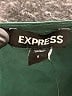 Express 100% Polyester Solid Green Cocktail Dress Size S - photo 7