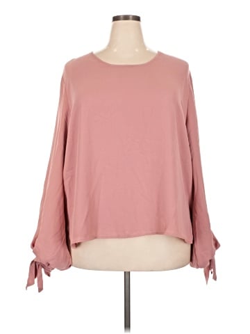 IMAN Long Sleeve Blouse (view 1)