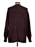 Moda International Metallic Burgundy Pullover Sweater Size M - photo 2