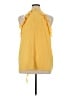 Cato 100% Polyester Yellow Sleeveless Blouse Size XL - photo 2