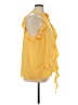 Cato 100% Polyester Yellow Sleeveless Blouse Size XL - photo 4