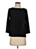 Ann Taylor LOFT 100% Polyester Black 3/4 Sleeve Blouse Size XS (petite) - photo 1