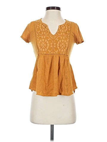 Rewind Short Sleeve Blouse (view 1)