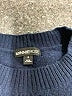 Minnie Rose 100% Cashmere Color Block Blue Cashmere Pullover Sweater Size S - photo 7