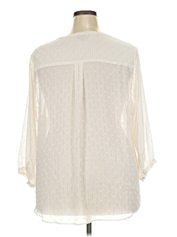 Torrid 3/4 Sleeve Blouse (view 2)
