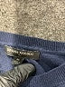 Banana Republic Factory Store Hearts Blue Pullover Sweater Size M - photo 7