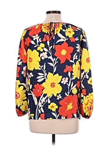 J.Crew Long Sleeve Silk Top (view 2)
