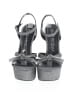 Stuart Weitzman Silver Sandals Size 8 1/2 - photo 2