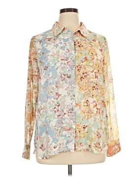 Rose + Olive Long Sleeve Blouse
