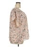 Torrid 100% Polyester Tan Short Sleeve Blouse Size 3X Plus (3) - photo 4