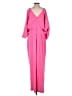 Trina Turk Solid Pink Jumpsuit Size 0 - photo 2