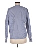 Sandro Stripes Blue Long Sleeve Blouse Size M - photo 2