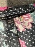 Lane Bryant 100% Polyester Floral Black 3/4 Sleeve Blouse Size 22 - 24 Plus - photo 7