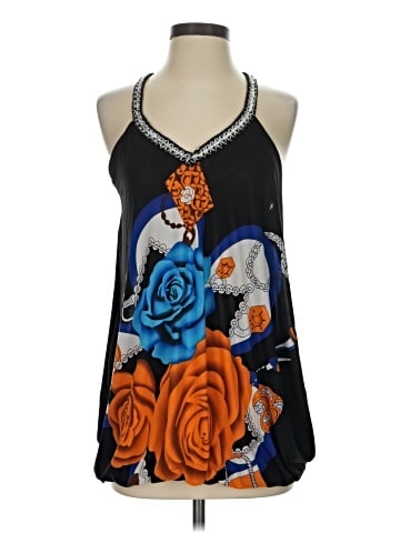 Julia Sleeveless Silk Top (view 1)