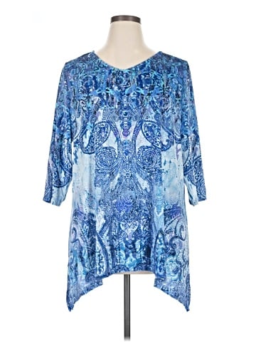 Catherines 3/4 Sleeve Blouse (view 1)
