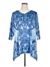 Catherines Blue 3/4 Sleeve Blouse Size 1X - photo 1