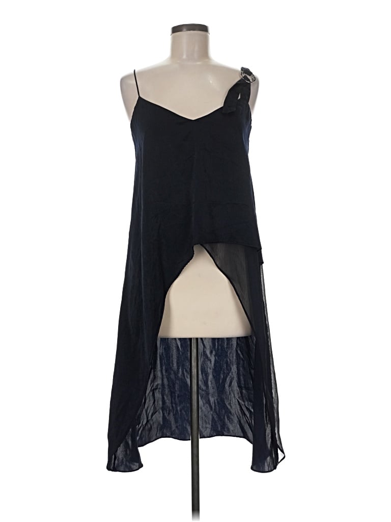 Pre-owned Zara Basic Cocktail Dress In Blue