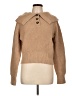 Sandro 100% Wool Tan Wool Pullover Sweater Size Lg (3) - photo 1