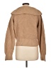 Sandro 100% Wool Tan Wool Pullover Sweater Size Lg (3) - photo 2