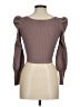 Say What? Brown Long Sleeve Top Size M - photo 2