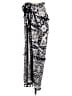 BCBGeneration Silver Black Swimsuit Cover Up One size - photo 1