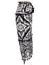 BCBGeneration Silver Black Swimsuit Cover Up One size - photo 2