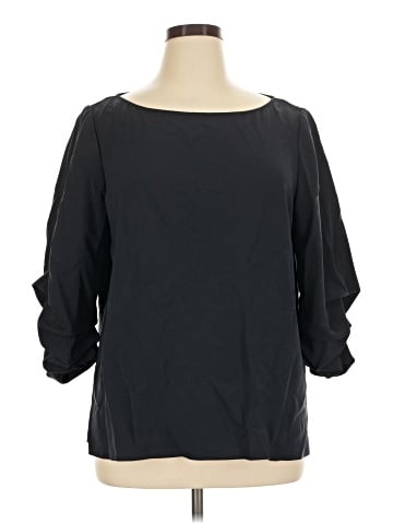 Lafayette 148 New York 3/4 Sleeve Blouse (view 1)