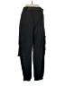Unbranded 100% Polyester Black Cargo Pants Size 2 - photo 2