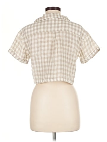 Olivaceous Short Sleeve Blouse (view 2)