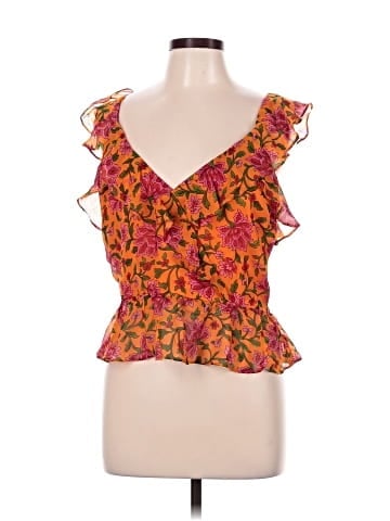 Veronica Beard Sleeveless Silk Top (view 1)