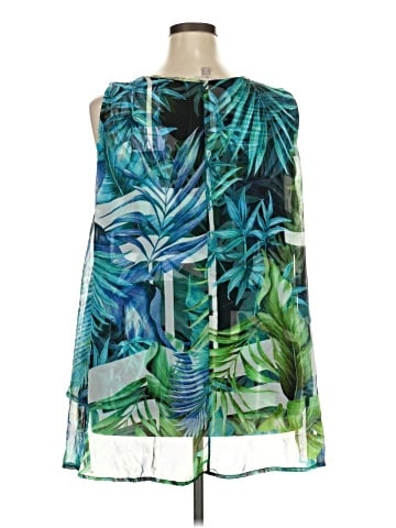 Roz & Ali Sleeveless Blouse (view 2)