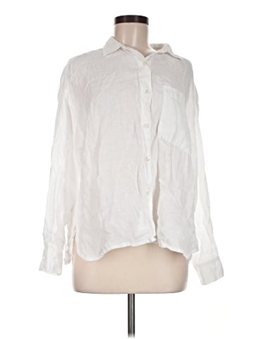 James Perse Long Sleeve Button-Down Shirt (view 1)