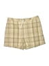 Route 66 Plaid Tan Shorts Size 12 - photo 1